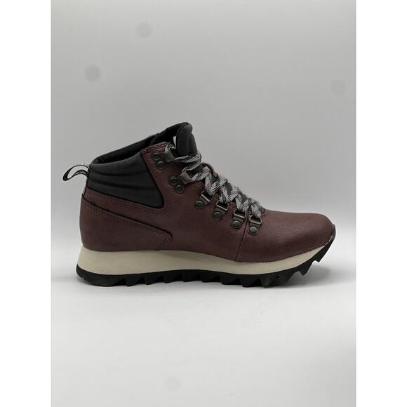 Merrell Alpine Hiker Lace Up Hiking Boots, Burgundy Womens Size 6.5 US NIB - Picture 10 of 12